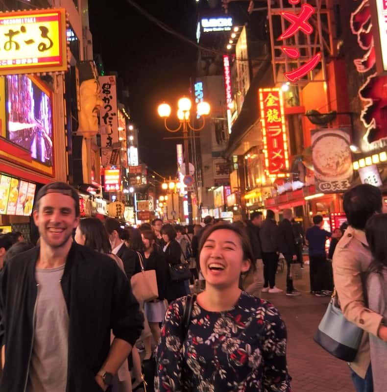 Osaka: Bar-Hopping Night Tour in Namba