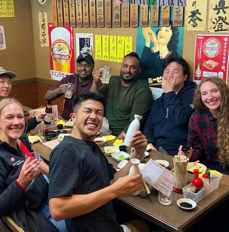 Osaka Dotombori Uranamba Local Bar & Izakaya Crawl Tour